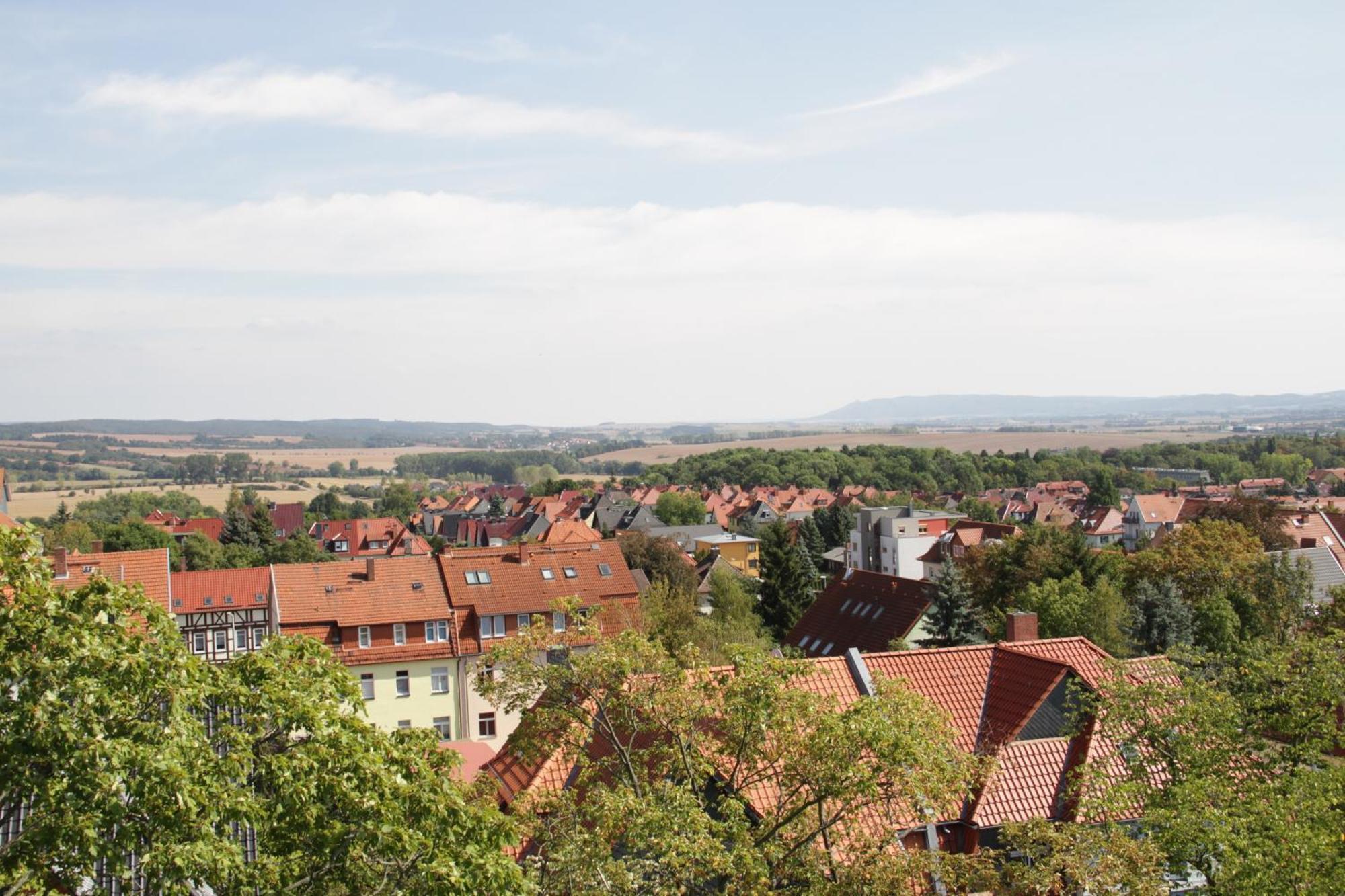 Apartment Kunsthaus Penthouse Dg Nordhausen Dış mekan fotoğraf